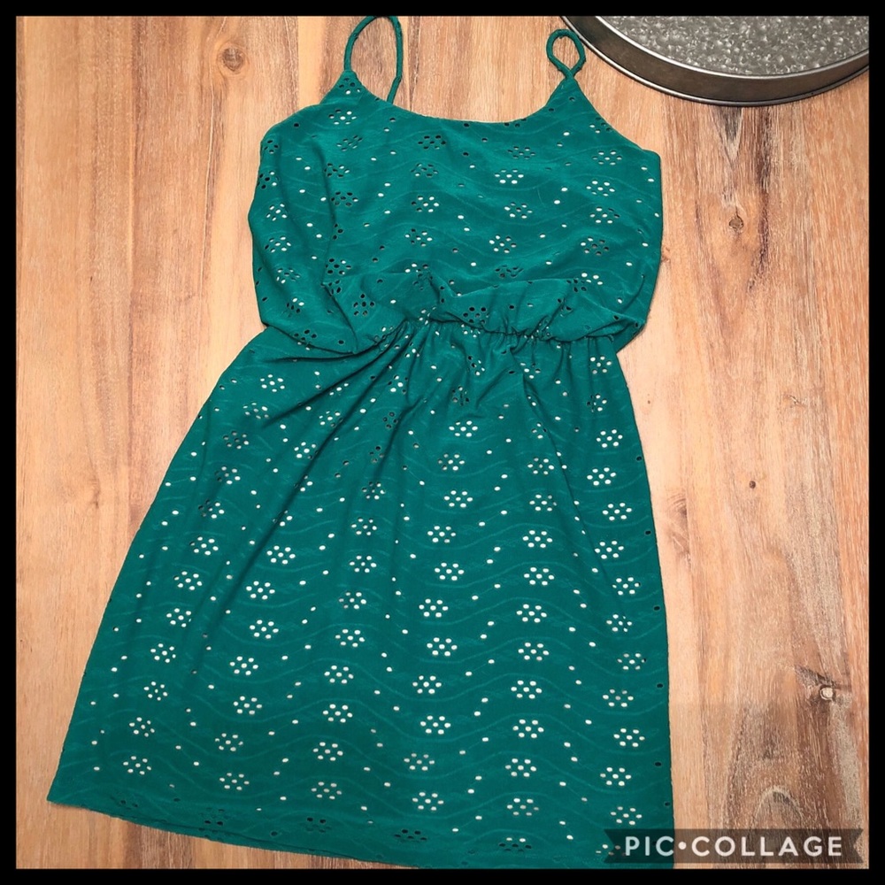 en focus eyelet dress